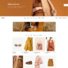 mẫu website bán quần áo global