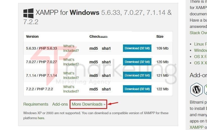 Hướng dẫn nâng cấp PHP cho XAMPP